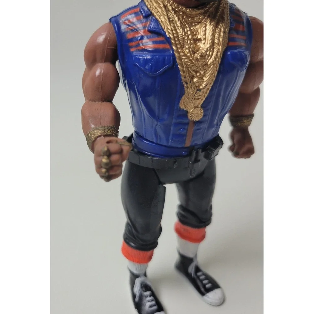 Vintage 1983 Mr. T Action Figure The A-Team Cannell Prod with Belt B.A. Baracus